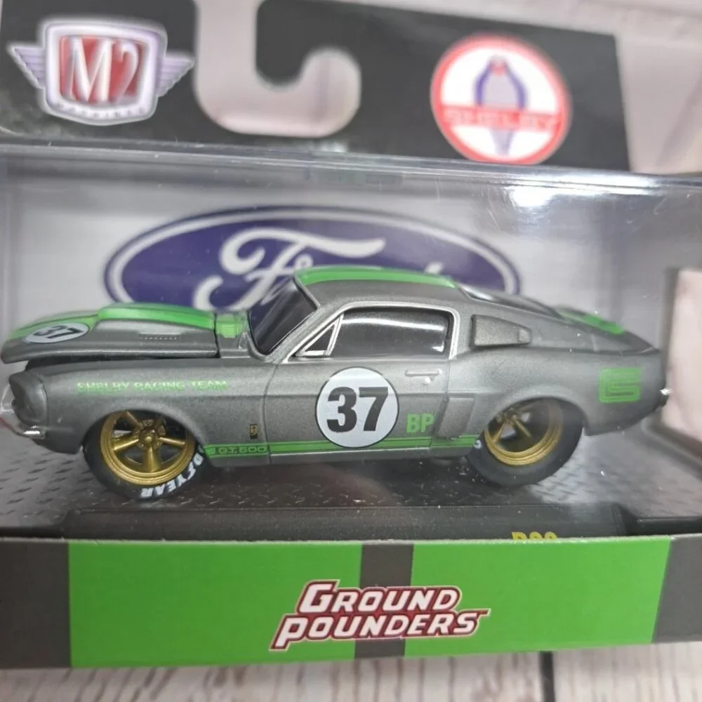 2025 M2 Machines Ground Pounders 1967 Shelby G.T. 500   1:64 Scale Brand New‎